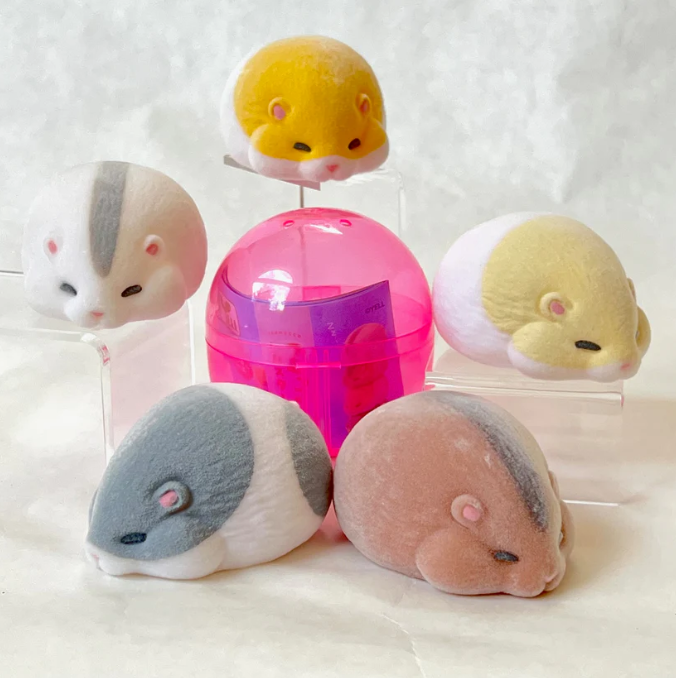 Gashapon Capsule Preschool & Up Tsumucco Hamster Vol. 2 (Sold As An Individual Capsule)