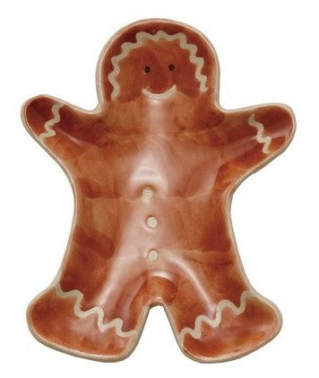 Dish - Stoneware - Iconic Christmas Shaped - Approximately 4" Long