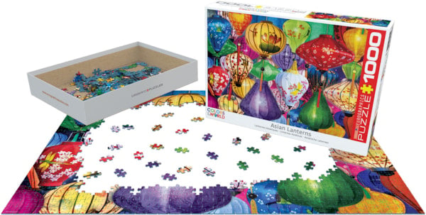 Eurographics Puzzle 1000 Piece Asian Lanterns