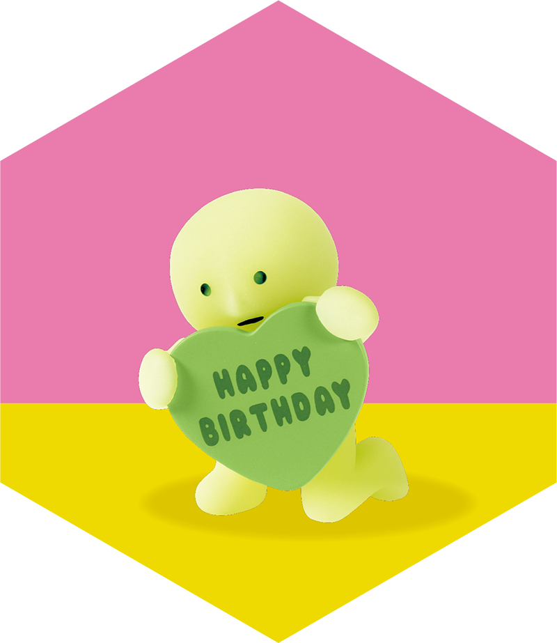Blind Box Smiski Birthday Series (Sold Each)