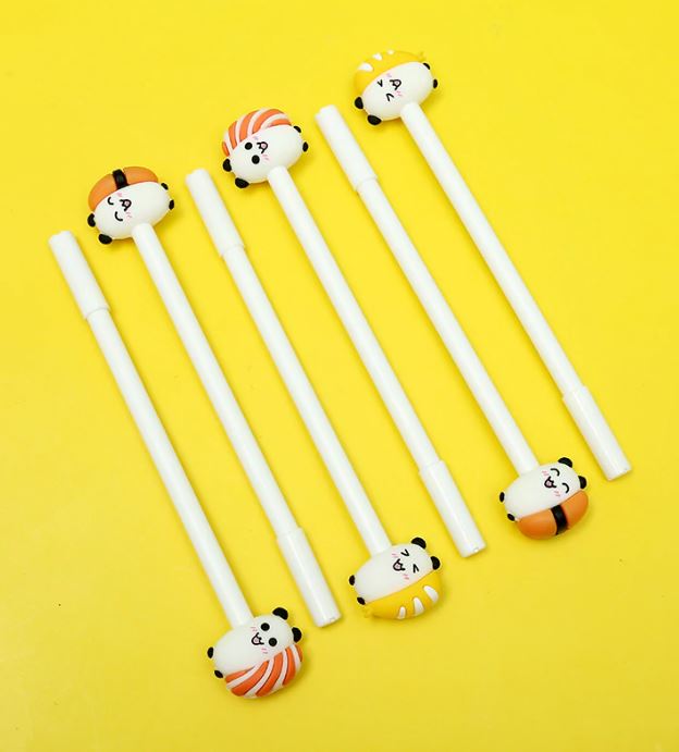 Gel Pen Sushi Panda Animals (Sold Individually)