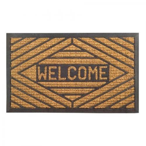 Doormat Welcome Coir & Rubber