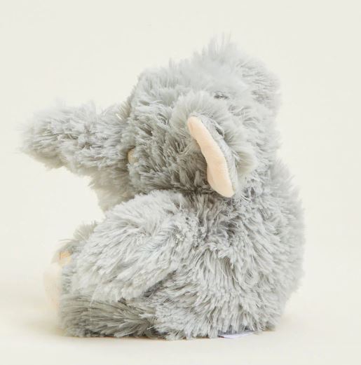 Warmies Junior Elephant Gray 9"