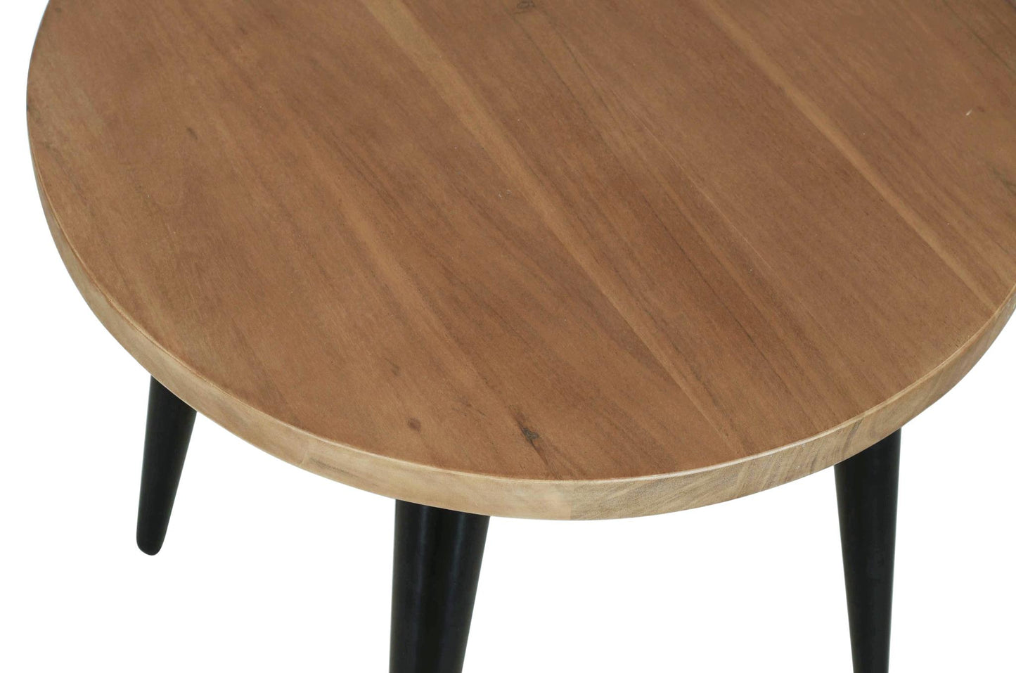 Prelude End Table Round Suede