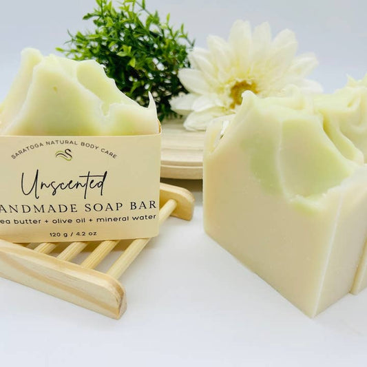 Handmade Soap Bar - Cold Process Vegan - Unscented