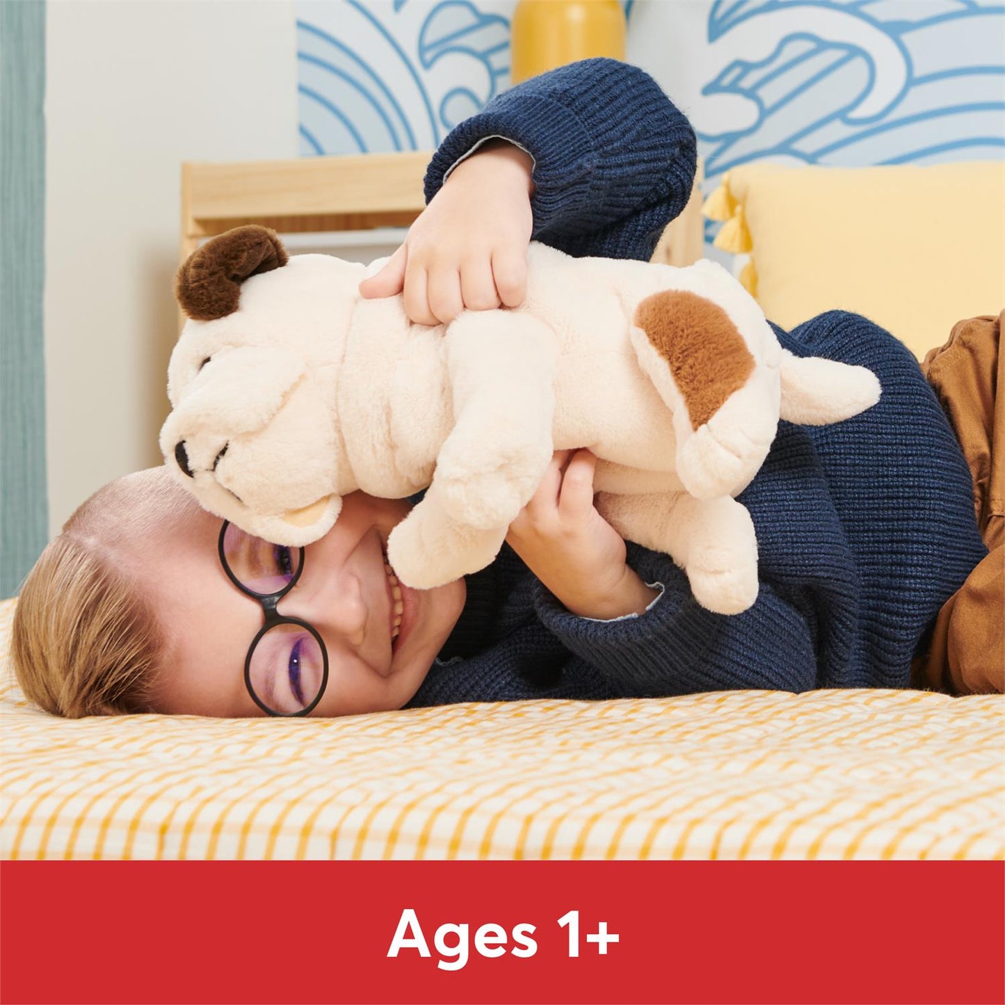 Plush Cat & Dog Collection Bulldog Toast 10"