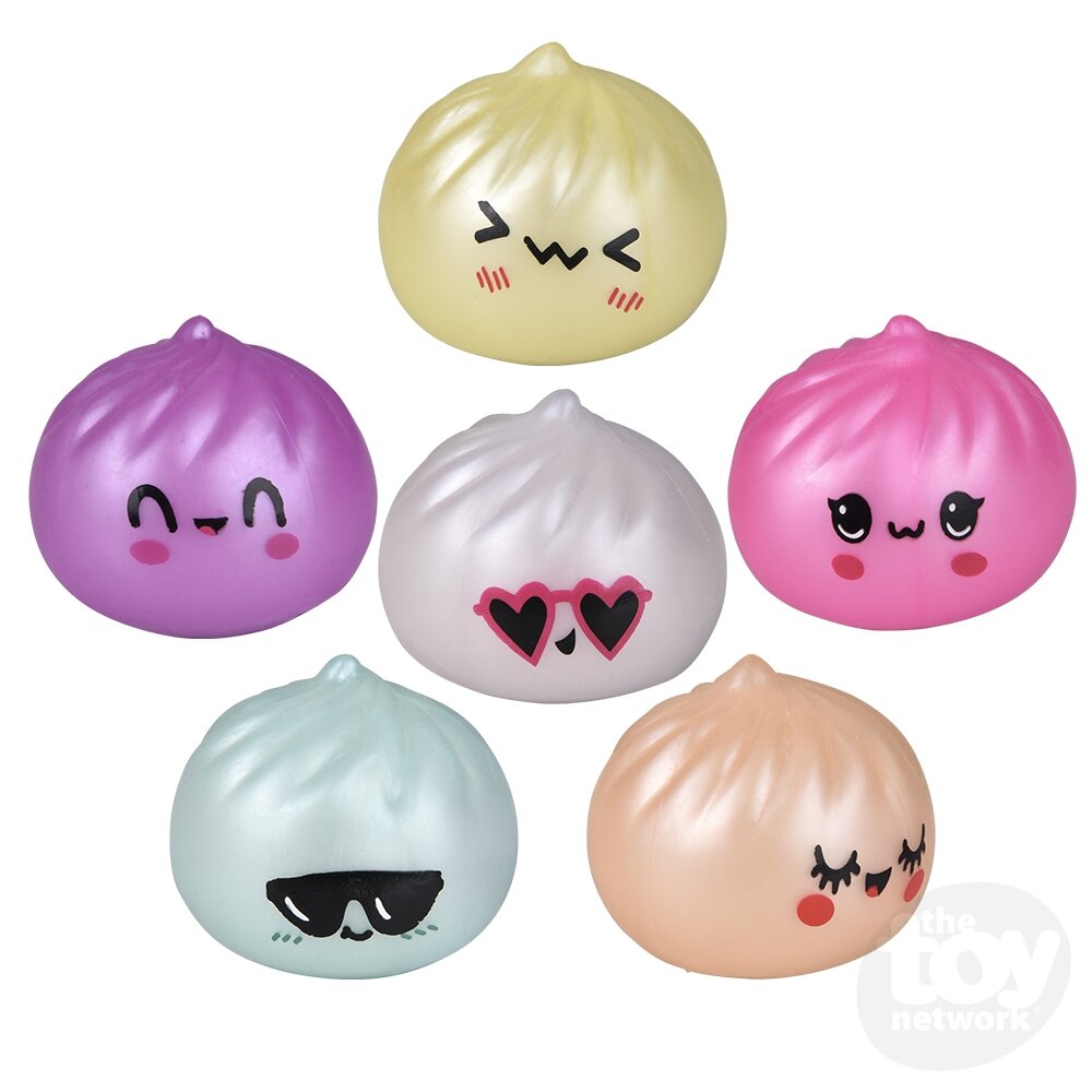 Dumplings Surprise - Squish & Stretch - Metallic - 2" - Sold Individually
