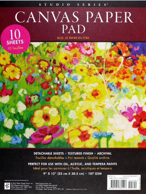 Art Center Canvas Paper Pad Studio Series