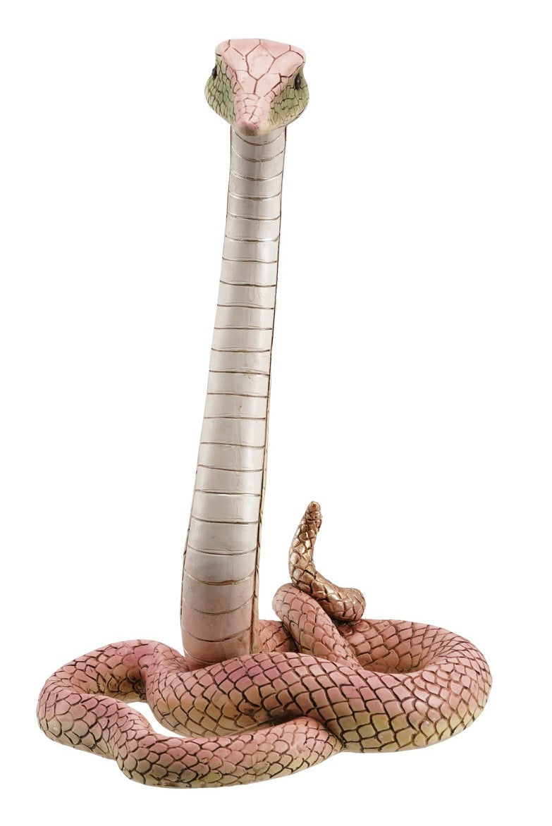 Décor Figure Resin Snake 9.75"h