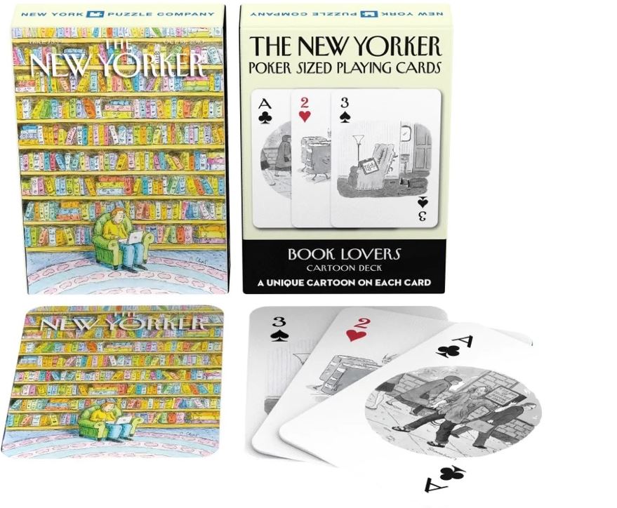 Playing Cards New Yorker Book Lovers