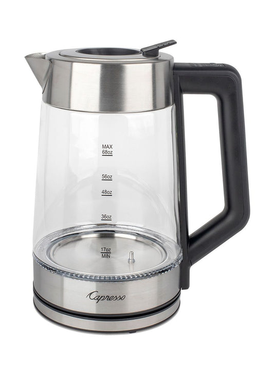 Electric Tea Kettle H20 Glass Select with Temperature Control