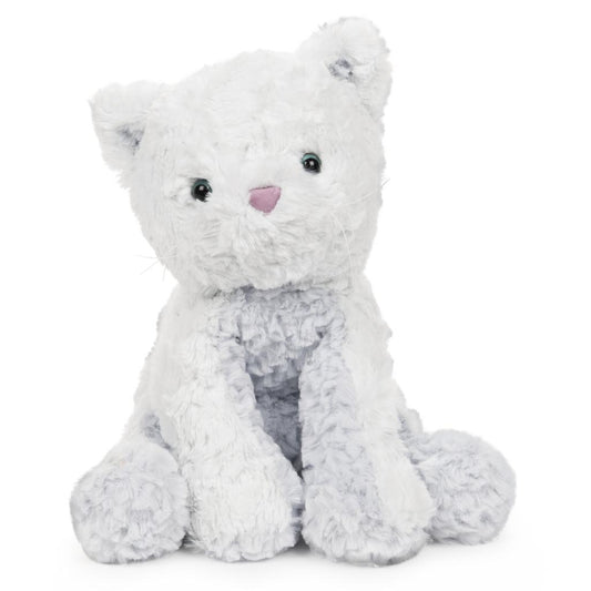Plush Cozys Kitty Cat Light Gray 10"
