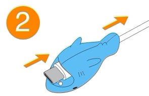 Cable Bite USB-C Shark