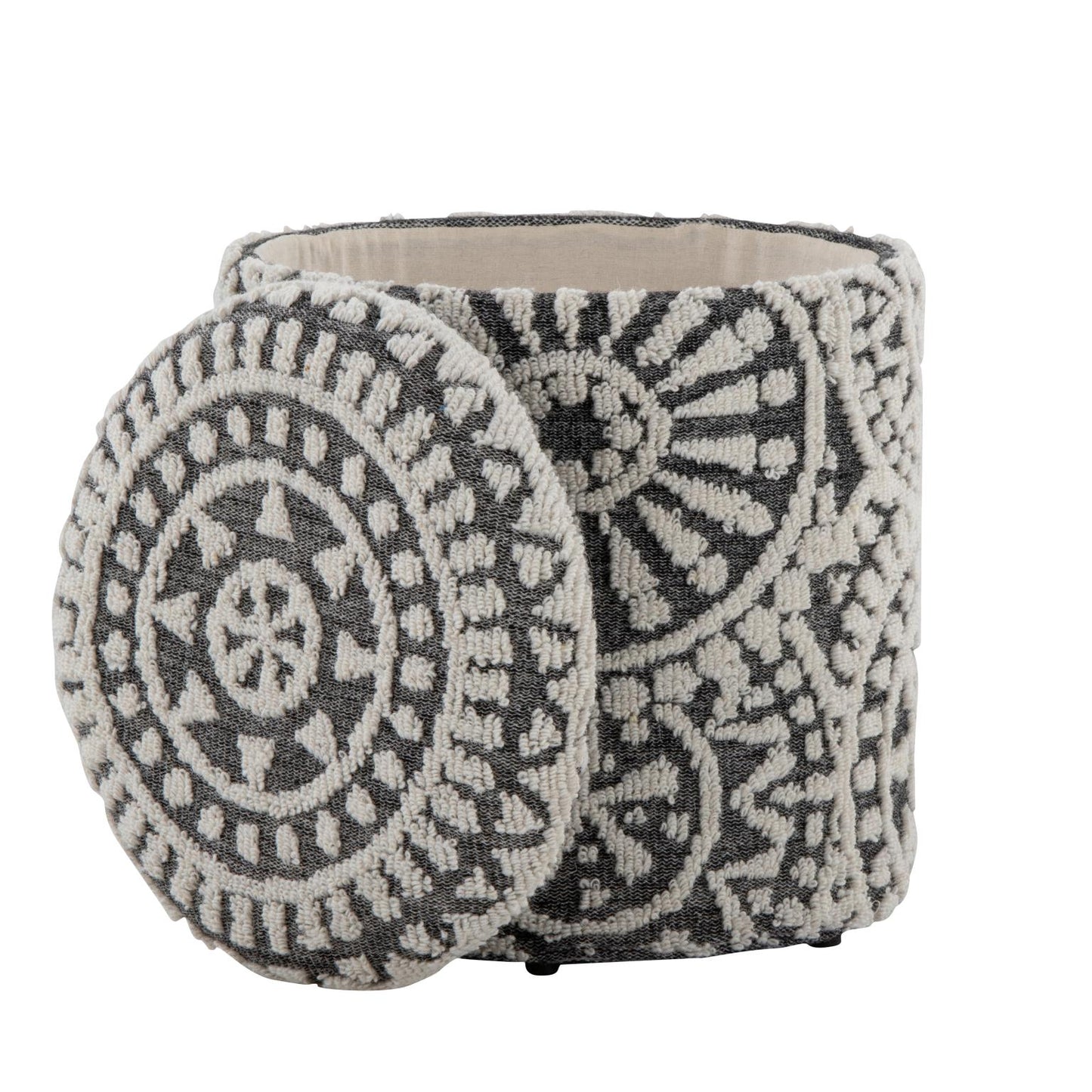 Tahoe 18" Mosaic Storage Ottoman