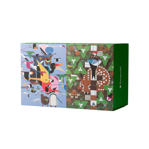 Jigsaw Puzzle Mini - 120 Piece - 4 Image Set - Charley Harper