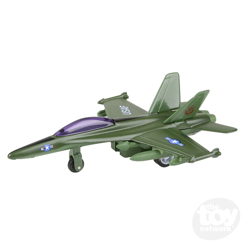 Diecast Pullback - Airplane - Fighter Jet F-14 - Tomcat - 4" - Sold Individually