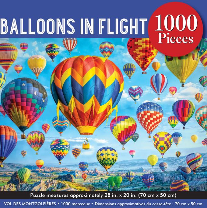 Puzzle 1000 Piece Balloons in Flight
