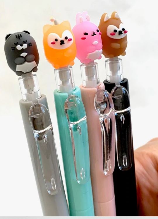 Gel Pen Animals Dancing Retractable (Sold Individually)