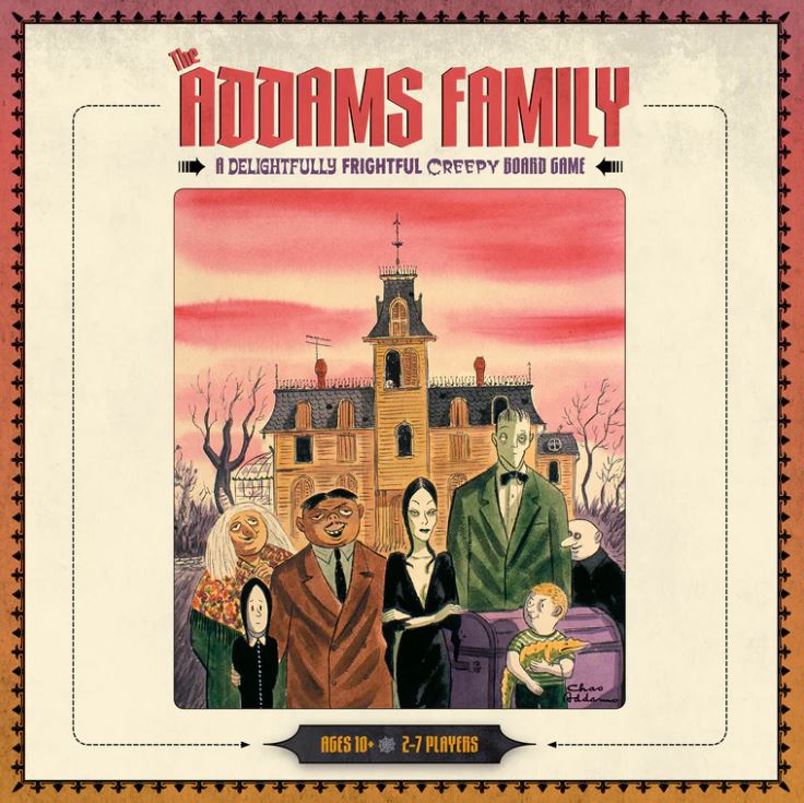 Game - Addams Family - A Delightfully Frightful Creepy Board Game