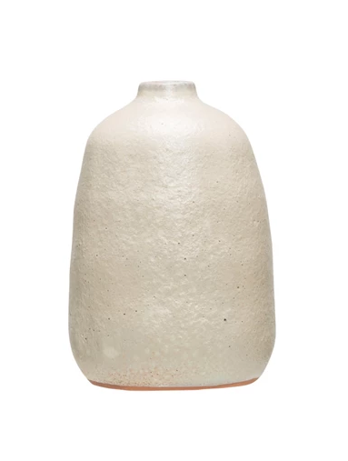 Vase Terracotta Grey Sand Finish Large