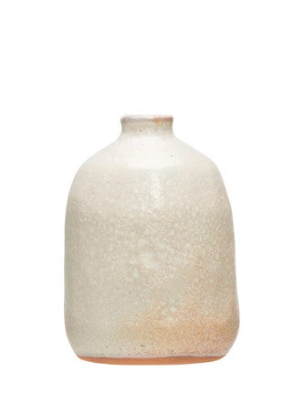 Vase Terracotta Grey Sand Finish Medium