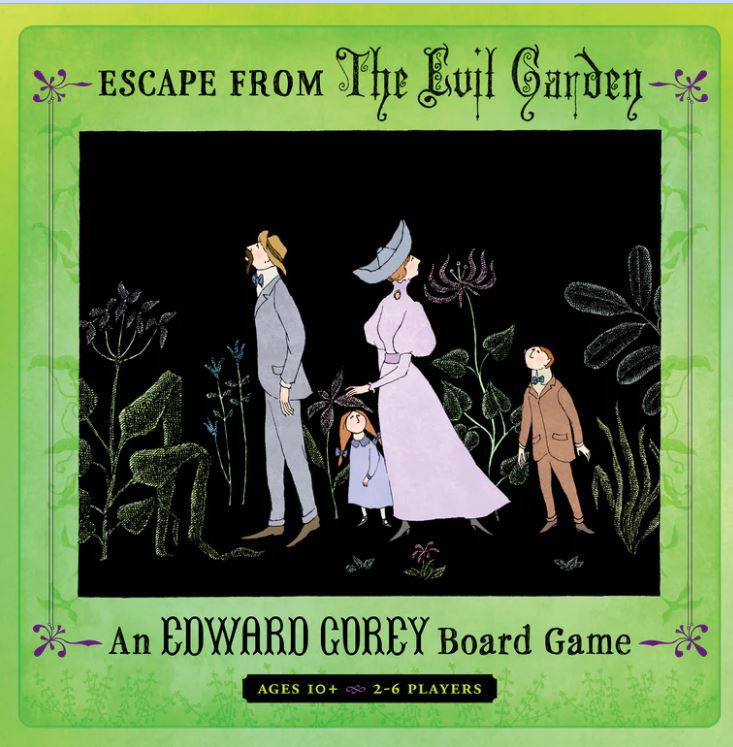 Game - Edward Gorey - Escape from The Evil Garden Board Game