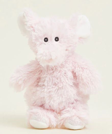 Warmies Junior Elephant Pink 9"
