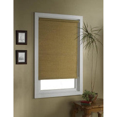 Deluxe Roller Shade Woven Paper Wicker 30in X 72in