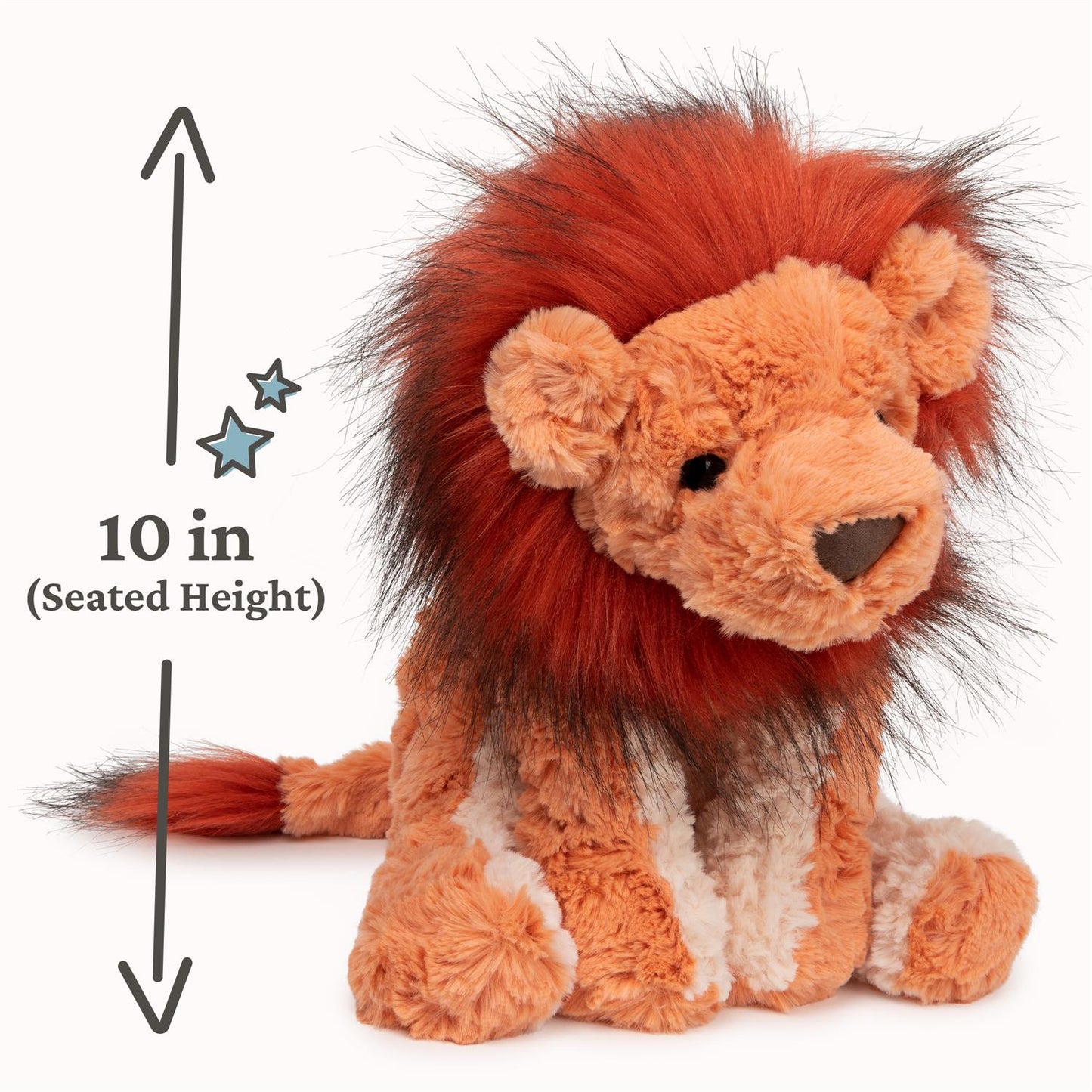Plush Cozys Lion 10"