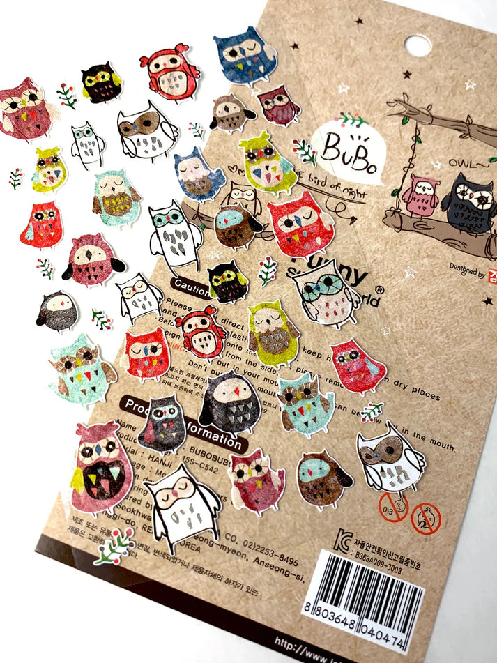 Stickers Bubo Owl