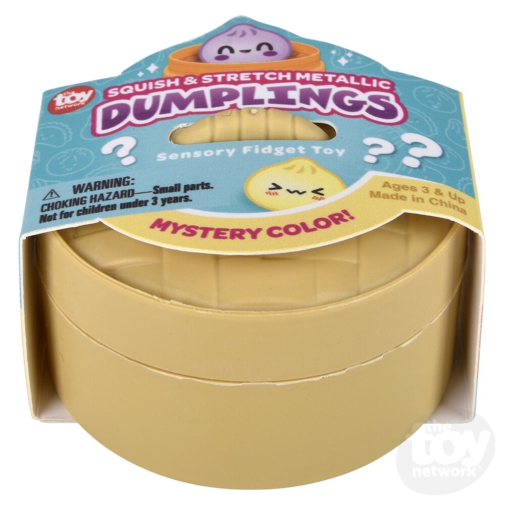 Dumplings Surprise - Squish & Stretch - Metallic - 2" - Sold Individually