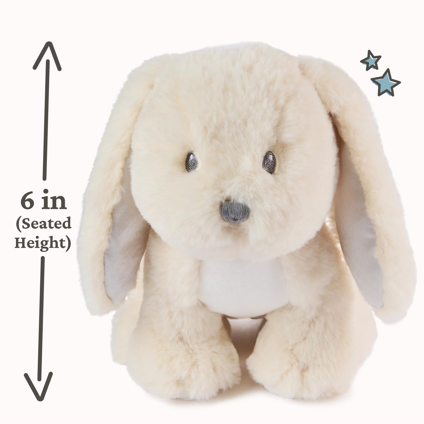 Plush Pal  Baby Safe Bunny Rabbit "Clover" 10"