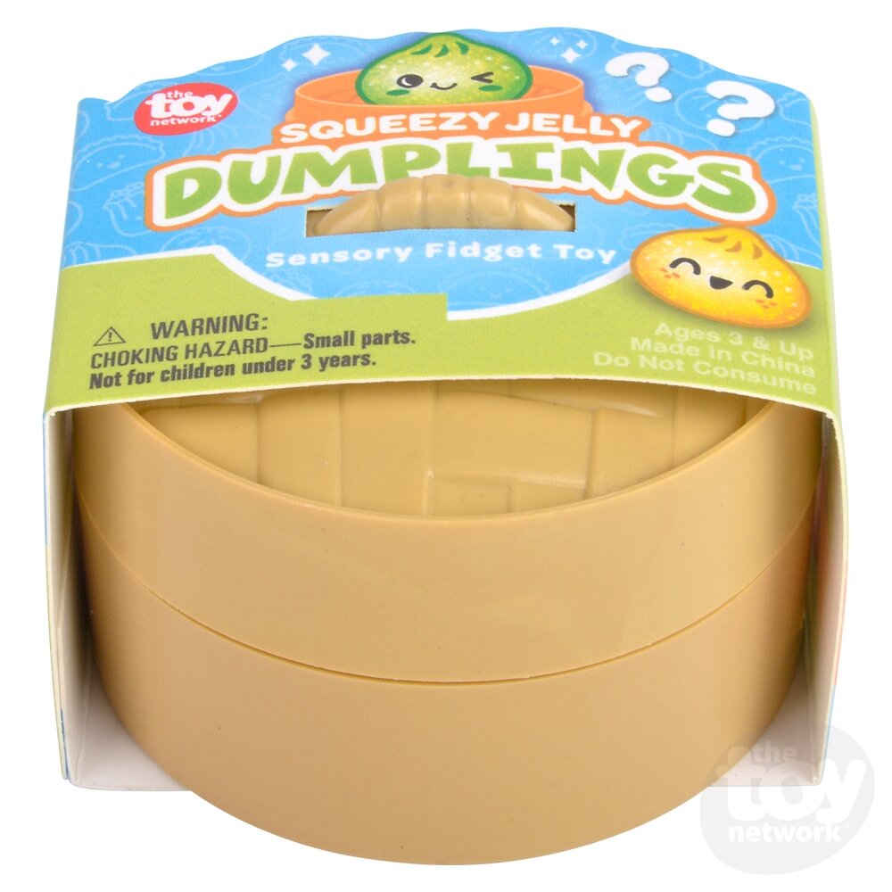 Dumplings Blind Box Squeezy Jelly 2" (Sold Individually)