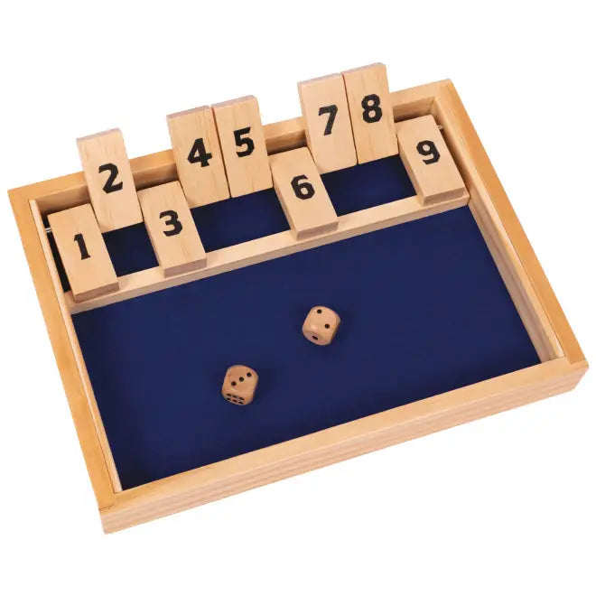 Game Wooden Shut the Box
