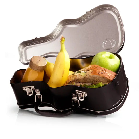 Tin Lunch Box - Rockstar Guitar Case
