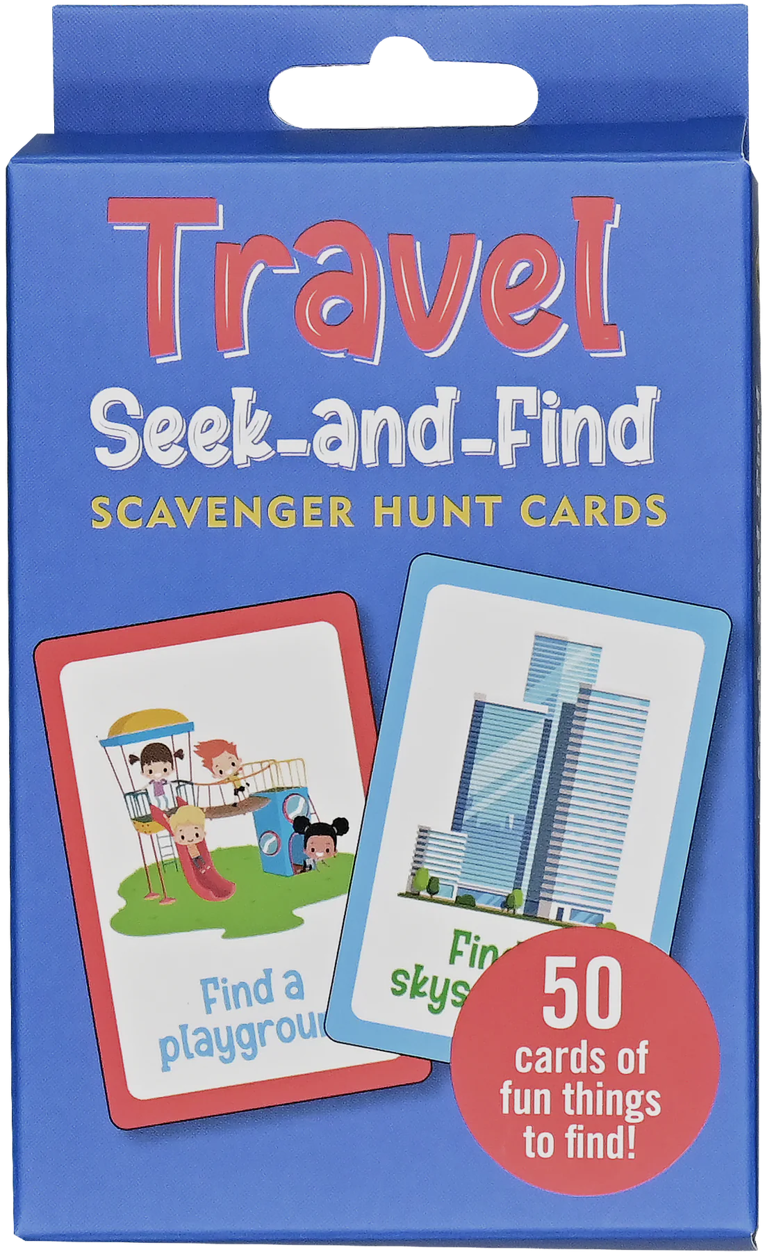 Scavenger Hunt Seek-and-Find Cards Travel
