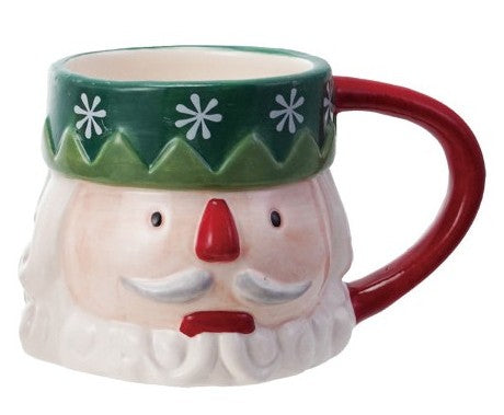 Holiday - Mug - Ceramic - Nutcracker Head - 12 oz