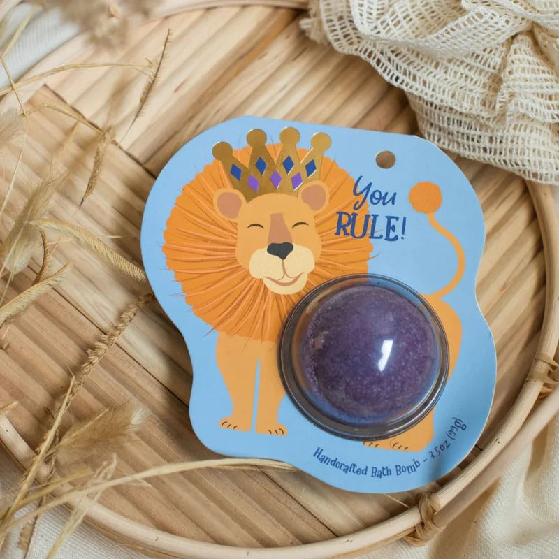 Clamshell Bath Bomb - Lion