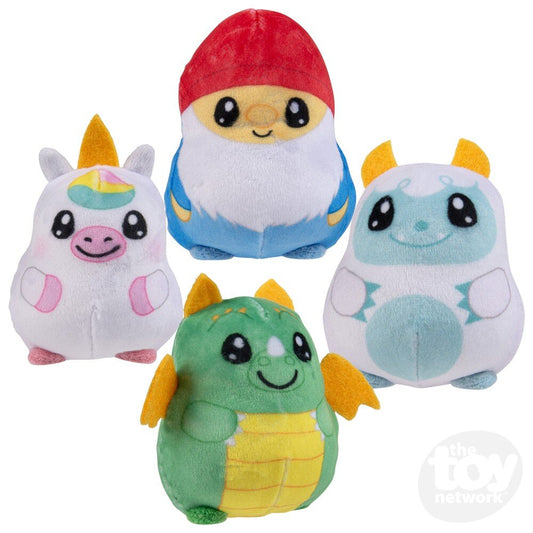 Squeezy Sugar Plush Mythical Characters 2.75" (Sold Individually)