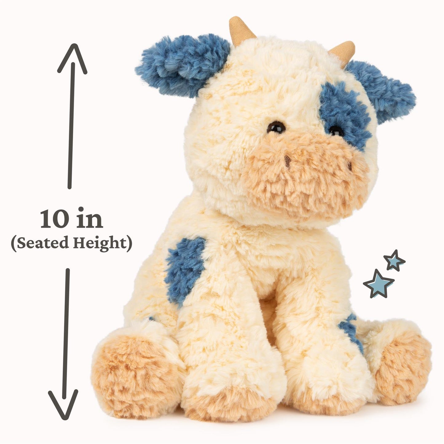 Plush Cozys Cow 10"