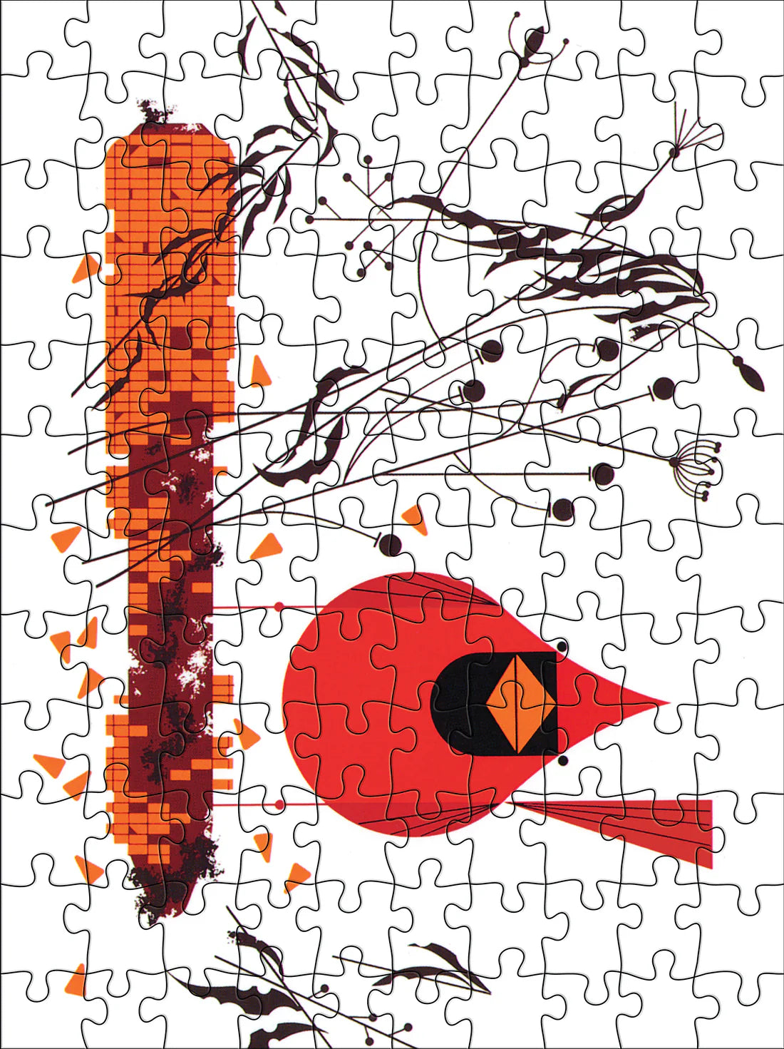 Jigsaw Puzzle Mini - 120 Piece - 4 Image Set - Charley Harper