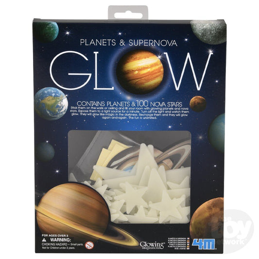 4M Glow In The Dark Planets & Supernova Kit