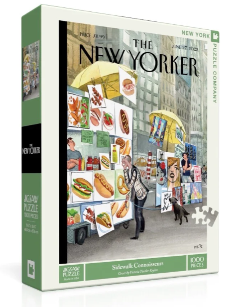 New Yorker Puzzle 1000 Piece Sidewalk Connoisseurs