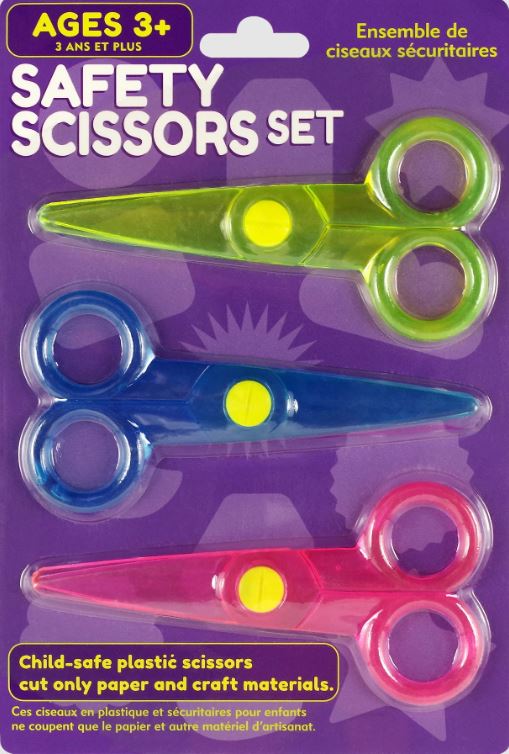 Scissors Set Safety Set of 3