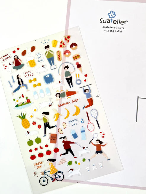 Stickers Diet & Exercise