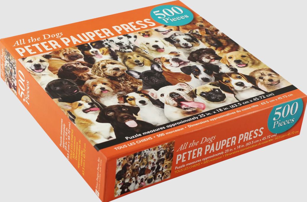 Puzzle 500 Piece All the Dogs