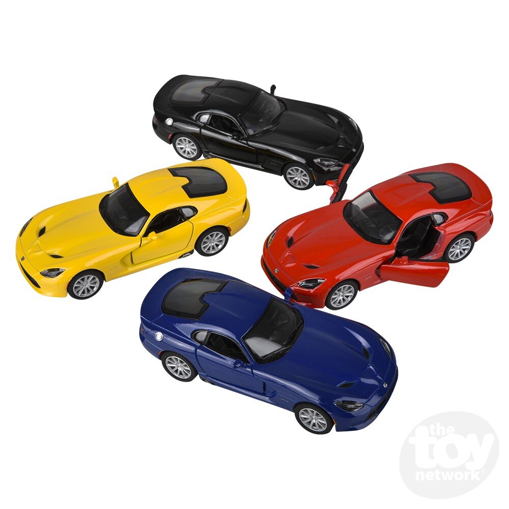 Diecast Pullback - Dodge Viper GTS - 2013 SRT - 5" - Sold Individually