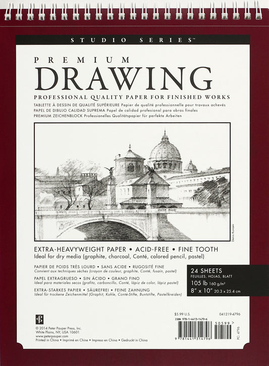 Art Center Drawing Pad Premium 8" x 10"