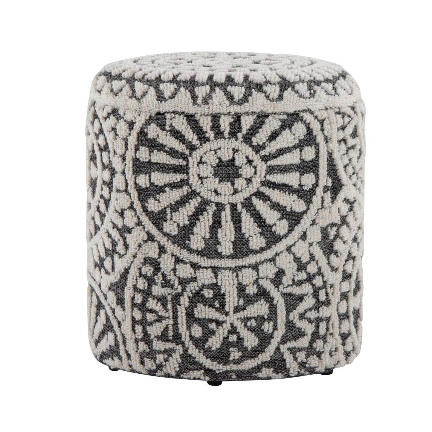 Tahoe 18" Mosaic Storage Ottoman