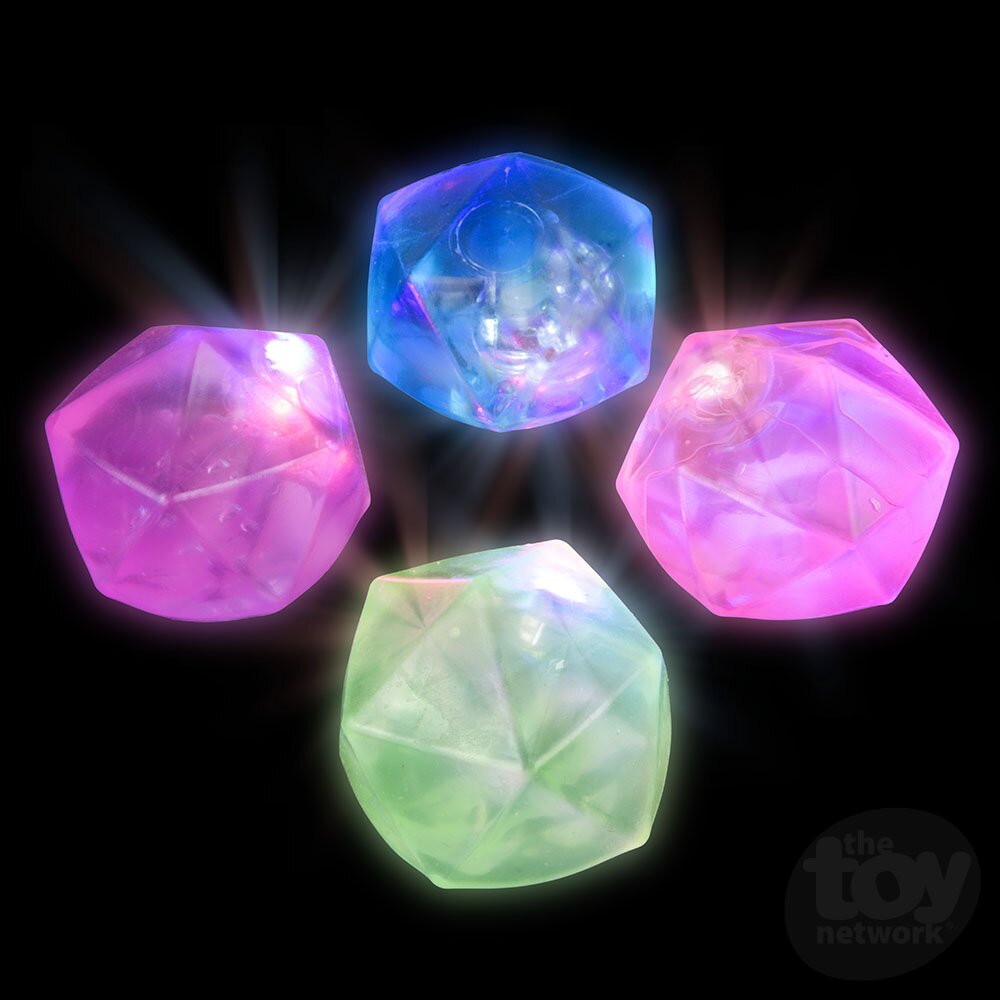 Squeezy Sugar Diamond Light-Up 2.75" (Sold Individually)